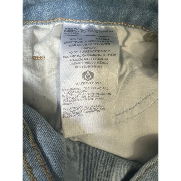 Levi Strauss High Rise Skinny Jeans W26 - Picture 6 of 11